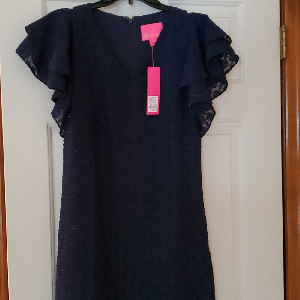 NWT Lilly Pulitzer Kathie Dress True Navy